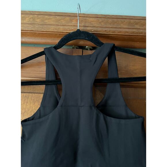 NWT Girlfriend Collective Women's Paloma Racerback Long Sports Bra Black Size XS - Picture 10 of 13